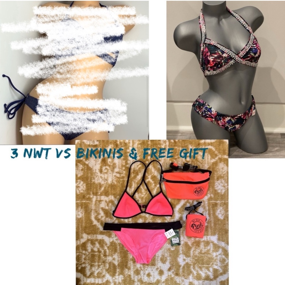 Lot of 3 BNWT Victoria's Secret bikinis